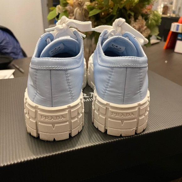 Prada platform blue sneakers size 38 - Picture 6 of 8